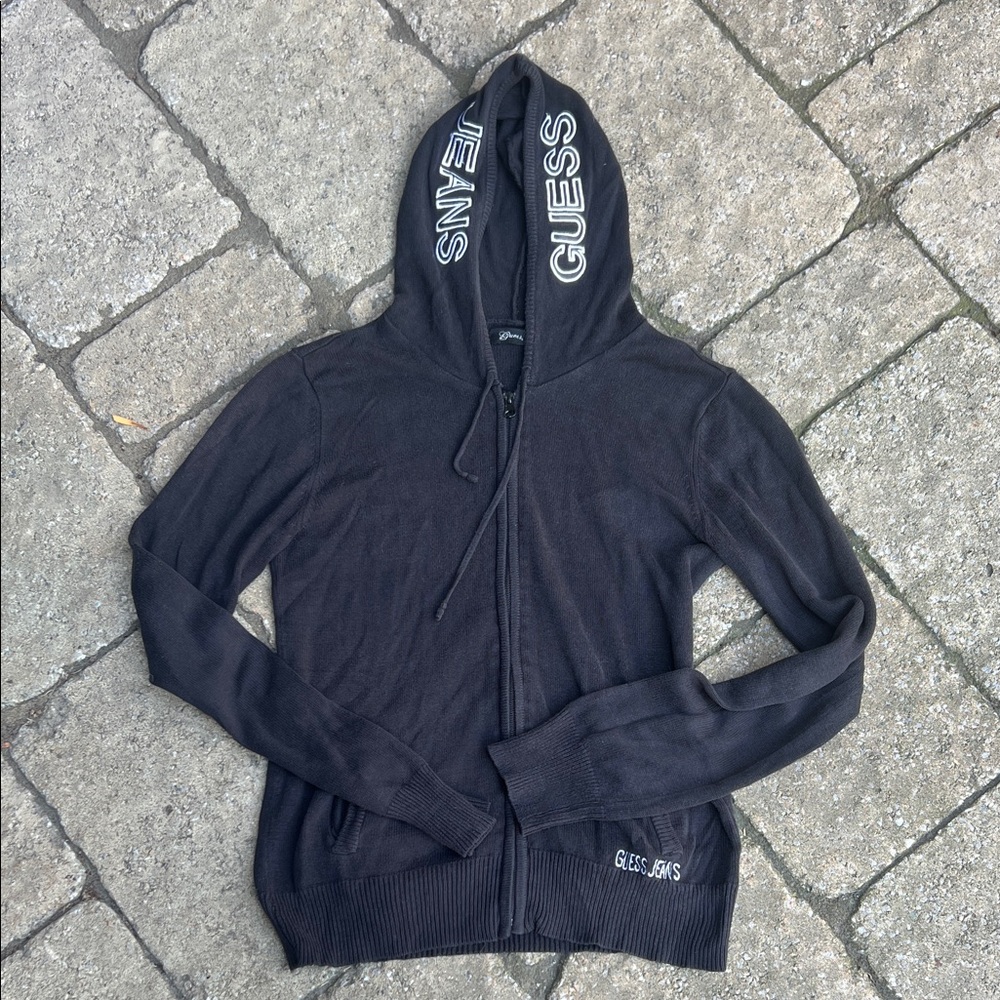 Guess Dark Gray Knit Sweater